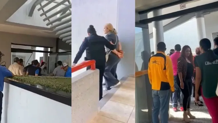 Riña en juzgados civiles de San Francisco del Rincón