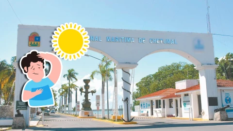 ¡Atentos en Chetumal_ Esta será la hora de más CALOR HOY 2 de marzo de 2026.webp