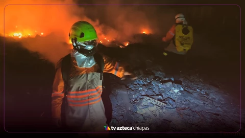 Incendio en basurero de San Fernando hoy 06 de mayo de 2025
