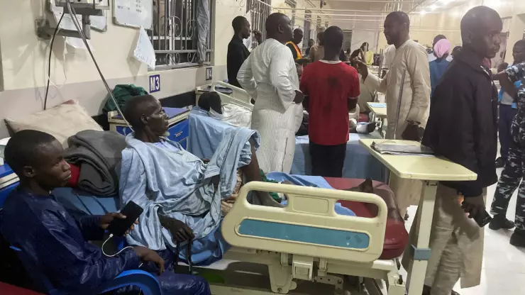 Hospital con heridos