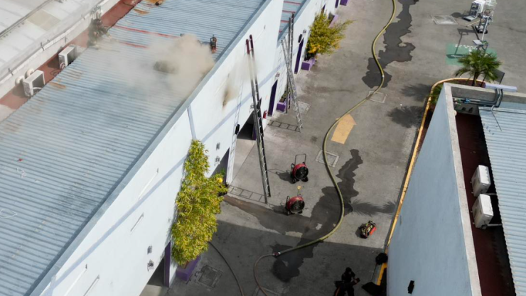 Sujeto provoca incendio en un motel de Villas del Sur Querétaro, Luis Pasteur