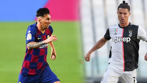 Cristiano Ronaldo, con mejores números que Lionel Messi