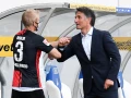Bruno Labbadia y Per Skjelbred celebraron mesuradamente
