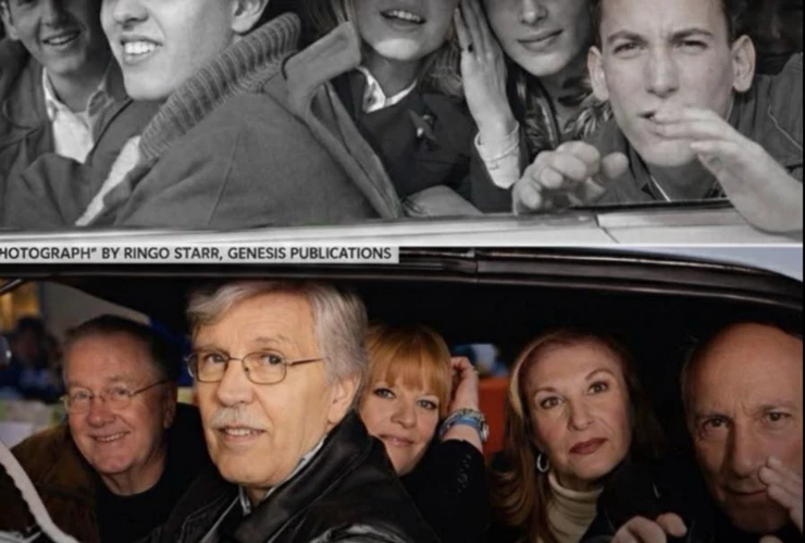 La foto imposible de Ringo Starr