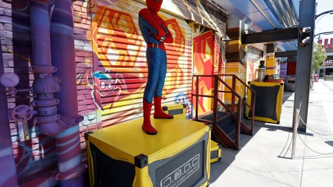 Estrenan área “Avengers” en Disney.