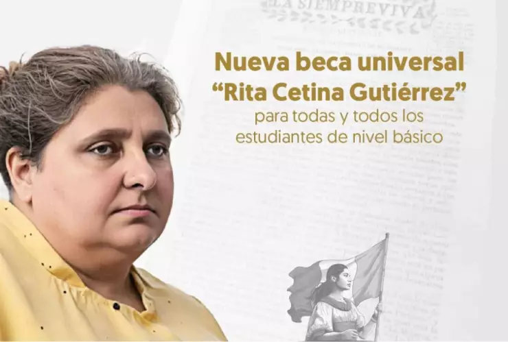 La beca Rita Cetina se comenzará a repartir en 2025.