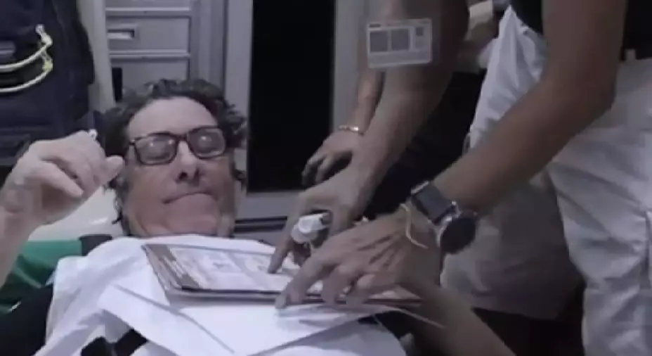 Hombre de 62 años de edad decidió ir a emitir su voto en AMBULANCIA durante las Elecciones 2024