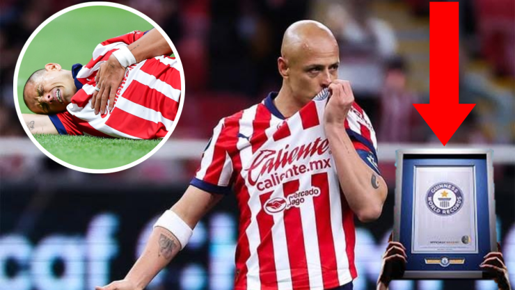 El impresionante récord de Chicharito Hernández que nadie le ha quitado, pese a su mala racha en Chivas
