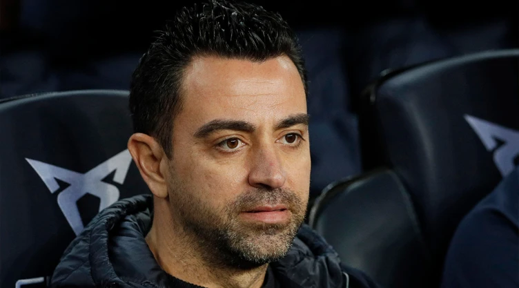 Xavi Hernández, técnico del Barcelona