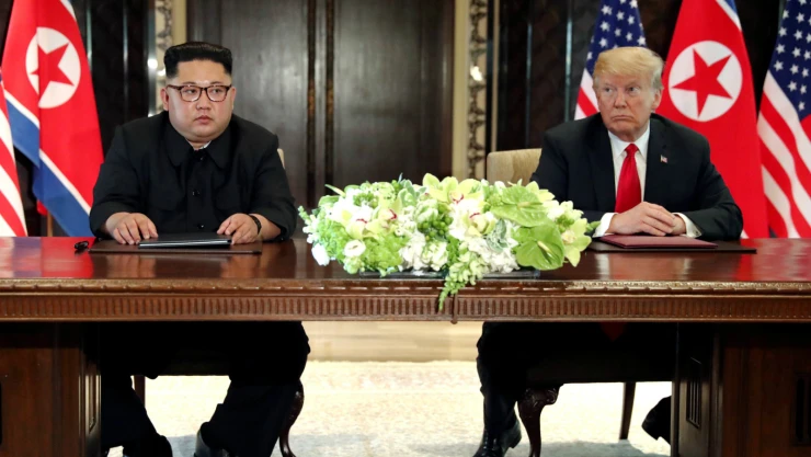 trump, kim