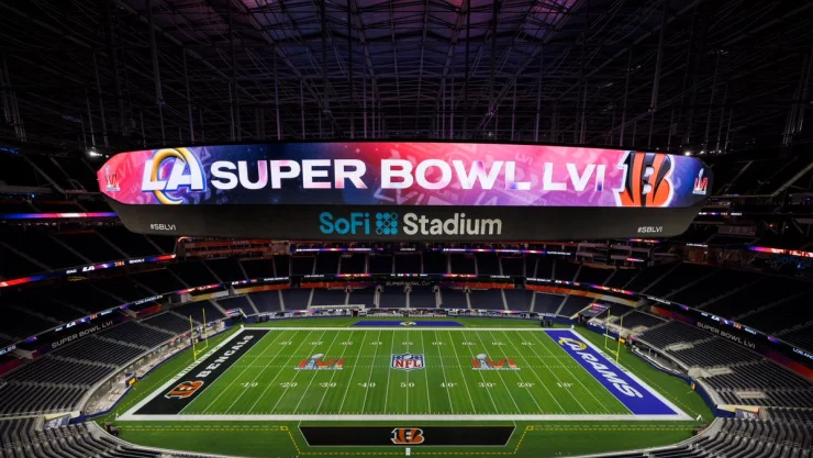 Super Bowl LVI, Cincinnati Bengals vs Los Angeles Rams