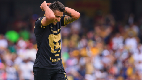 Eduardo Salvio, jugador de Pumas