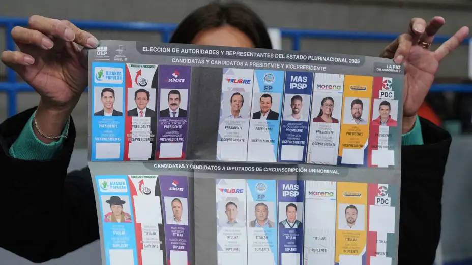 Planilla de candidatos presidenciales en Bolivia,