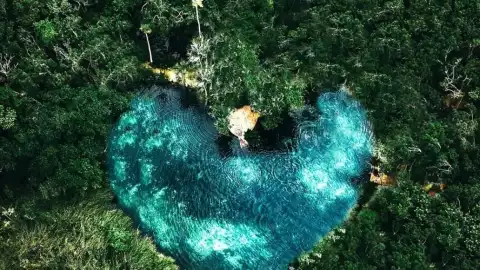 cenote corazon del paraiso