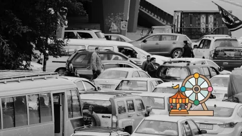 Tráfico en Aguascalientes: ¿Qué está pasando en los accesos a la Feria de San Marcos 2025 hoy 2 de mayo?