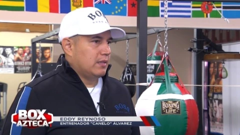 Eddy Reynoso entrenador de boxeo