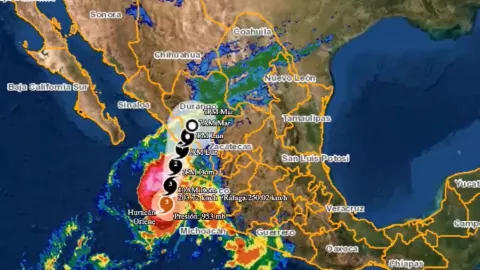 huracán orlene afectará al país hasta el 5 de octubre del 2022