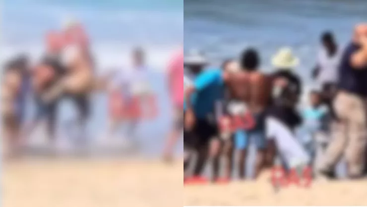 VIDEO FUERTE | Turista muere ahogado en playas de Mazatlán y así fue sacado su cuerpo del mar
