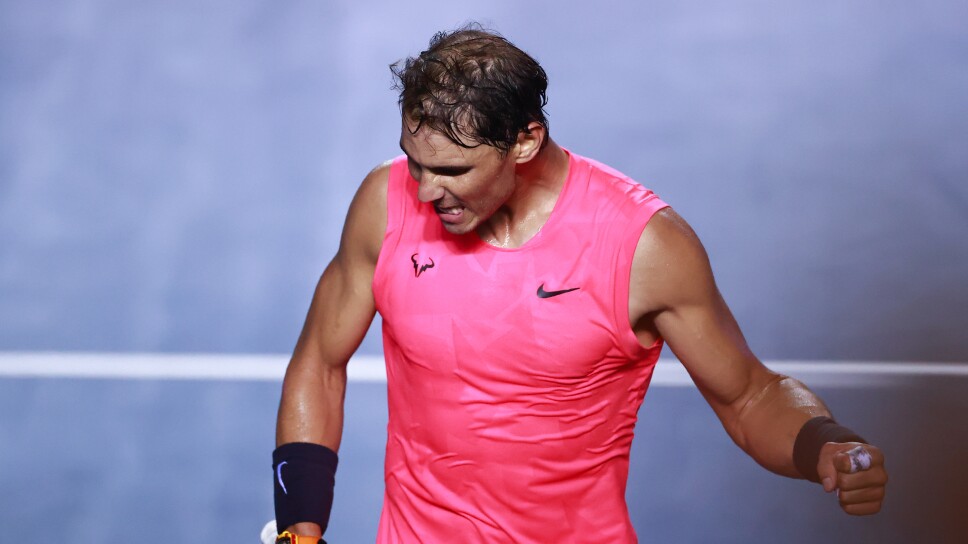 Rafael Nadal avanza a semifinales en Acapulco