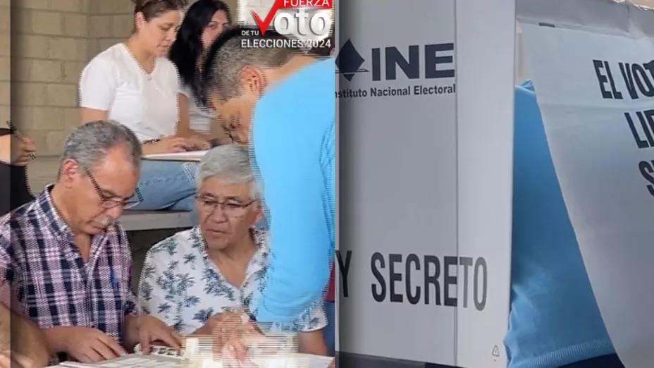 Así votó el candidato a Presidente Municipal Leo Montañez en las Elecciones 2024 en Aguascalientes