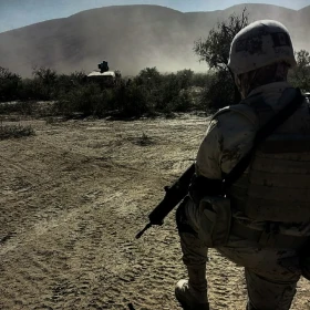 Entrenamiento de soldados del Ejército Mexicano