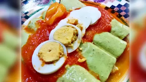 papadzules yucatecos foto