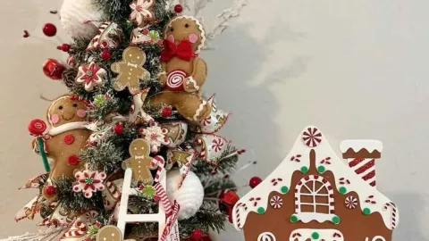 Árbol de Navidad plegable