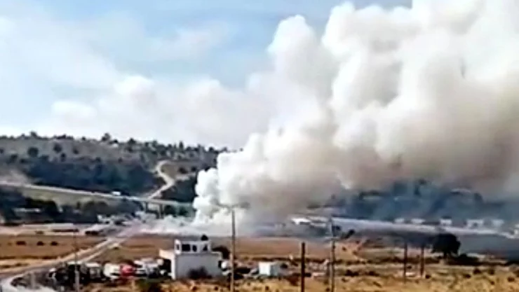 Explota taller de pirotecnia luego de que un niño arrojara un cohete en Sanctorum, Tlaxcala