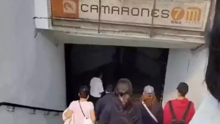 hombre muere estación Camarones del Metro