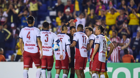 Alan Mozo expulsado América Chivas