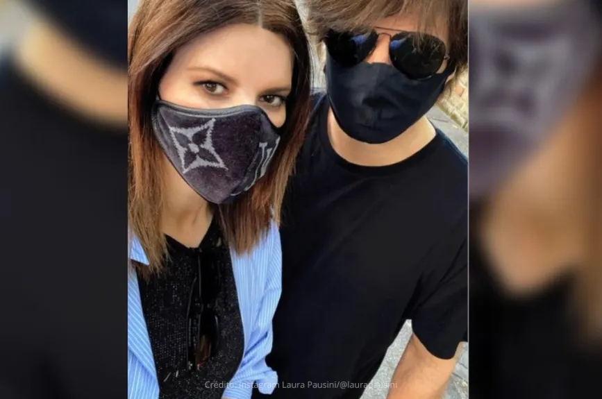 FOTOS | Laura Pausini y esposo
