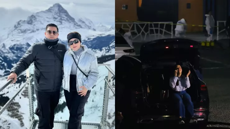 FOTO | La desgarradora imagen de Brianda Sánchez tras encontrar a su esposo Gael Castro sin vida