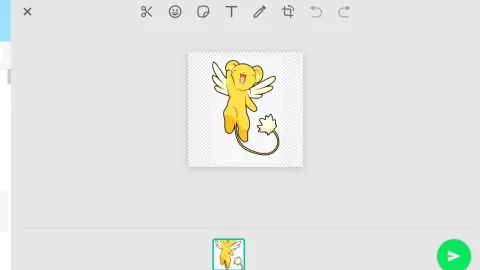WhatsApp Web stickers