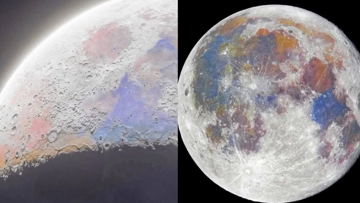 Lunas de colores