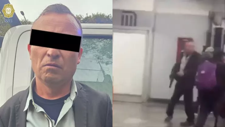 Detienen a hombre armado tras disparar en Metro Centro Médico; se identificó como militar