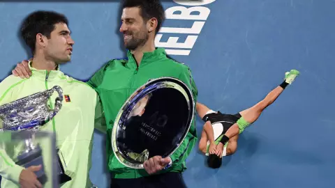 Carlos Alcaraz conquista su primer Australian Open 2026 tras vencer al ‘GOAT’, Novak Djokovic