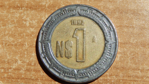 Moneda de 1 pesos