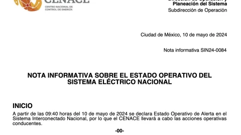 Alertan de intensos apagones HOY 10 de mayo a nivel nacional, ¿afectará a Jalisco?