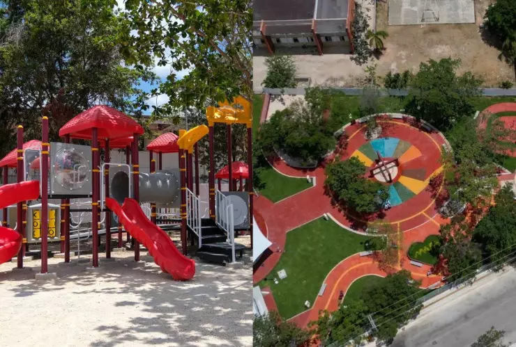 ¡Está listo! Este es el nuevo “Parque de la Paz” en Villas Otoch Paraíso de Cancún | FOTOS