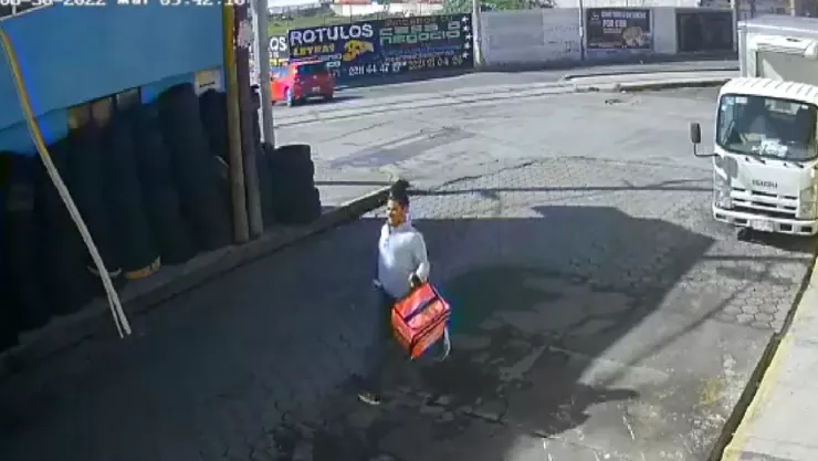 asalto repartidor comida san pedro cholula