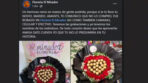 Publicación de Florería El Mirador