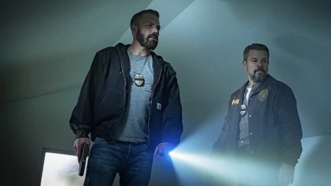 Matt Damon y Ben Affleck en The Rip 