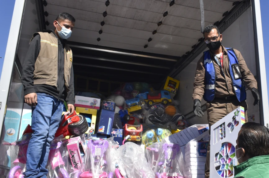 Respetando las normas sanitarias, nada nos impidió verlos felices