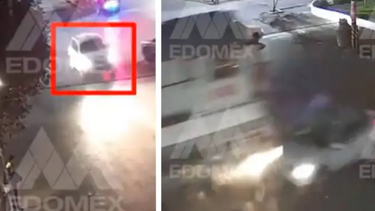 Tren embiste camioneta