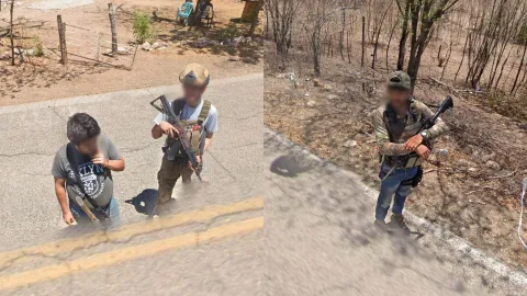 Google Maps registra personas armadas en Culiacán