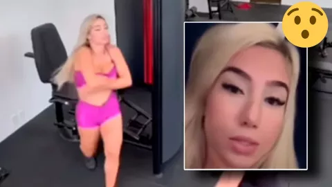 VIDEO VIRAL: Por esta razón, una influencer se puso a entrenar desnuda en un gimnasio en Brasil; causó gran polémica
