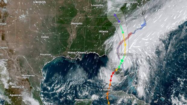 Sigue en vivo trayectoria de la tormenta tropical Ian