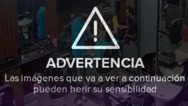 Barbero le rompe el cuello a un cliente