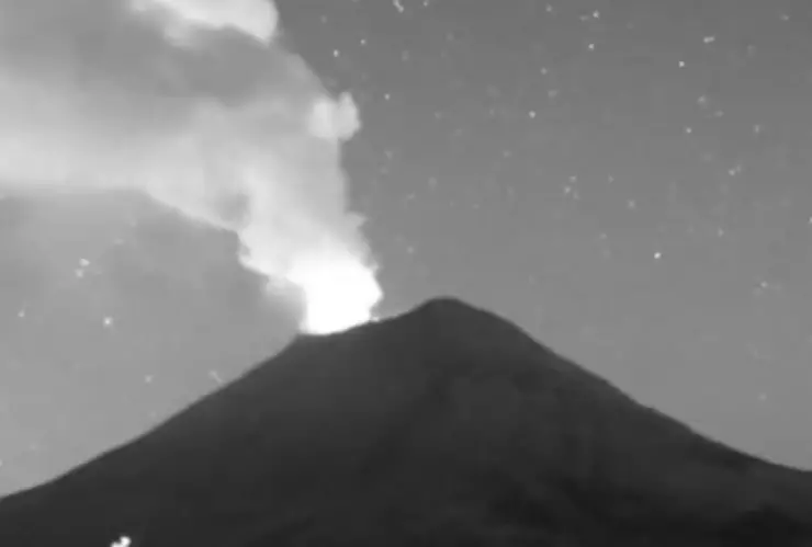 volcán popocatépetl hoy 30 de octubre de 2024