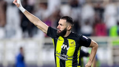 Karim Benzema con Al-Ittihad